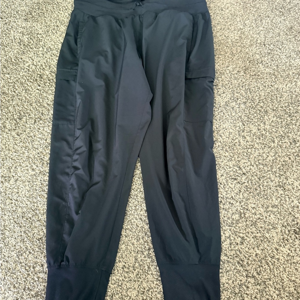 Black Jogger Pants - Lightweight Athletic Tapered Fit